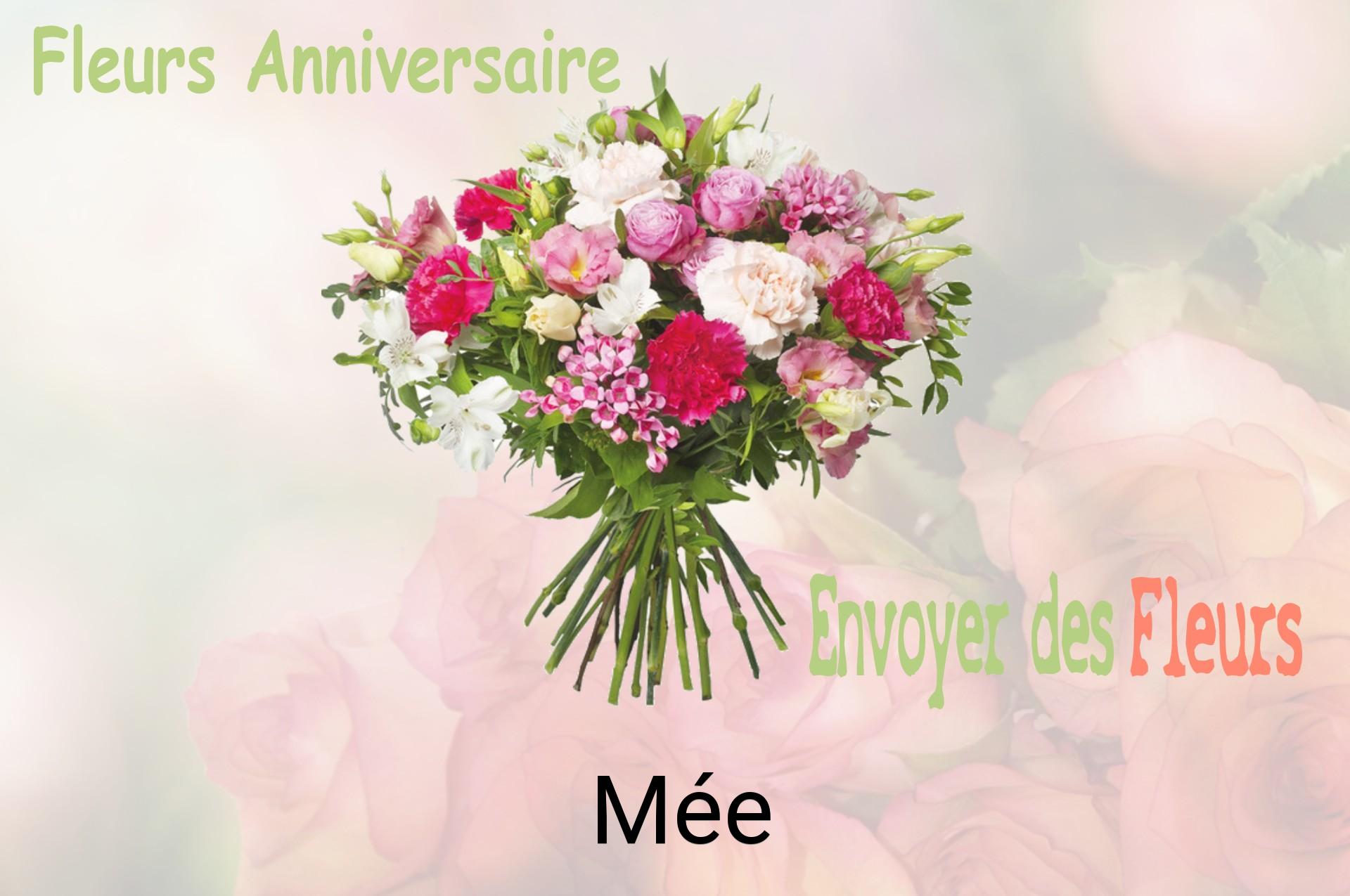 Bouquet de fleurs d’anniversaire livré à Mée